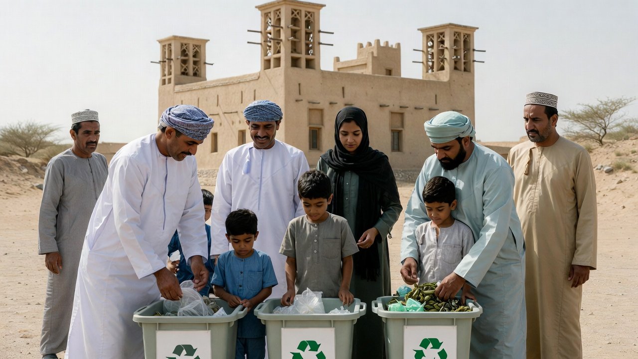 From Home to the Green Cycle: How Omani Families Are Shaping a Sustainable Future