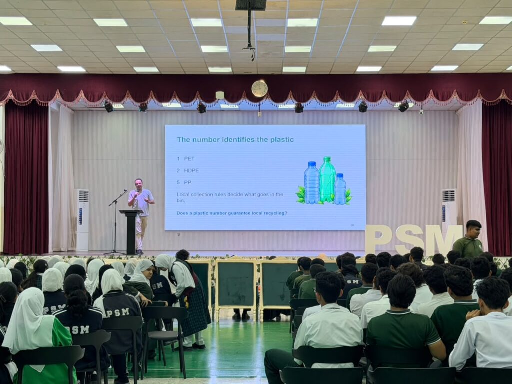 Golden Future Holds PET Recycling Awareness Event in Muscat